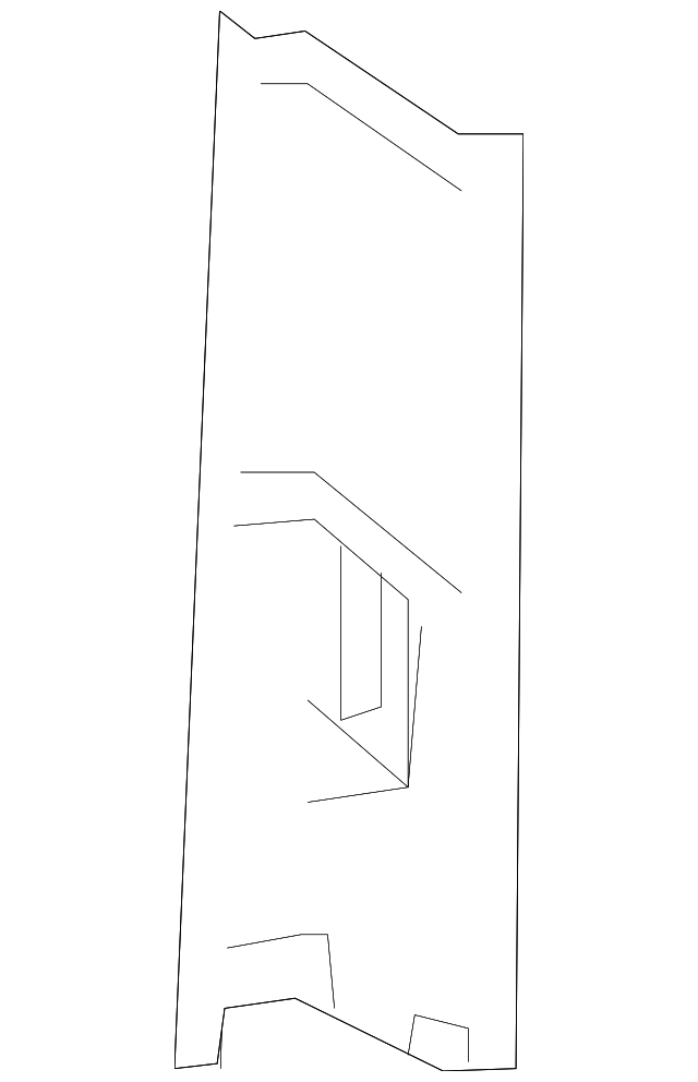 68009232AA Деталь OUTER REINF, RIGHT