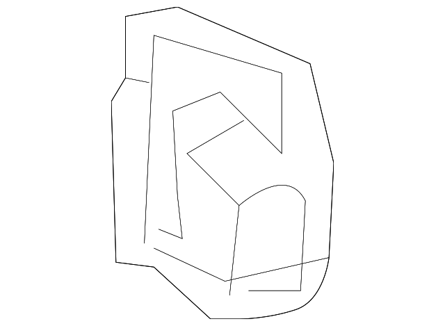 68005147AA Деталь UPPER BRACKET, RIGHT