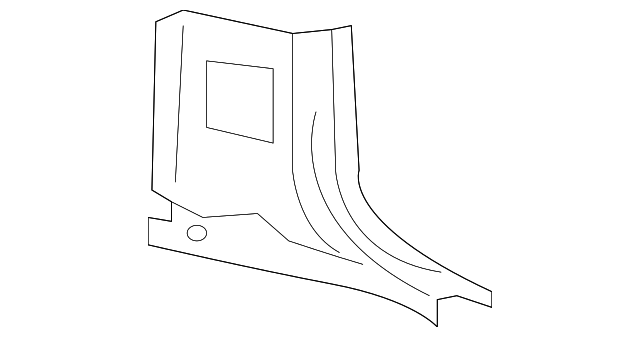 68009343AA Деталь LOWER BRACKET, RIGHT