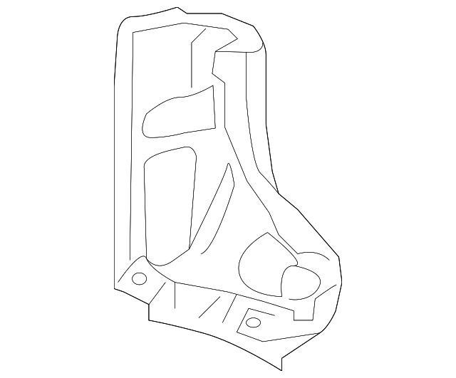 68009214AA Деталь LOWER EXTN, RIGHT