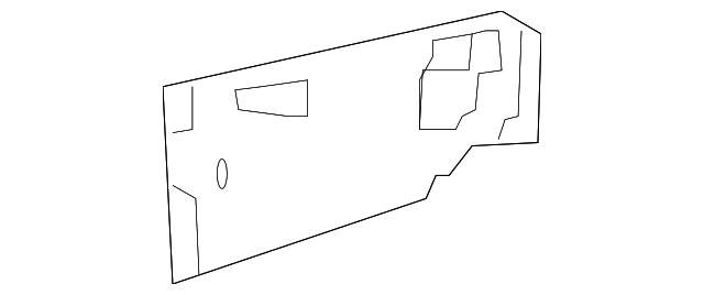 68008350AA Деталь FLOOR EXTN, RIGHT
