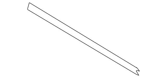 82834AL500 Деталь BELT MOLDING, RIGHT
