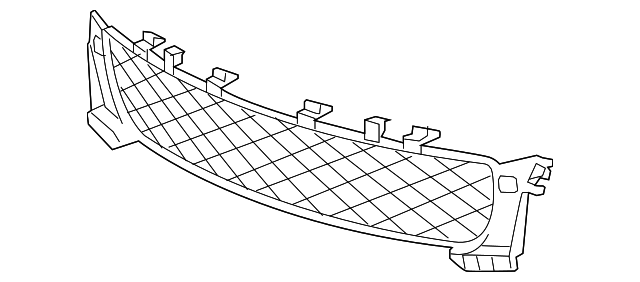 13329543 Деталь LOWER GRILLE