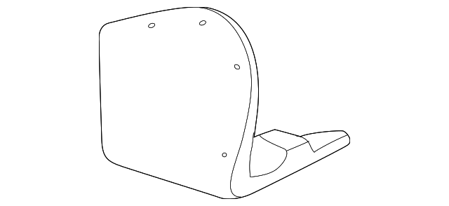 12455607 Деталь FILLER, LEFT