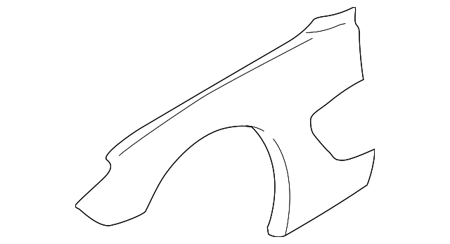 10288100 Деталь FENDER, LEFT