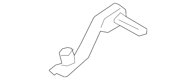 82495-A5000 Деталь HANDLE BASE BRACKET, RIGHT