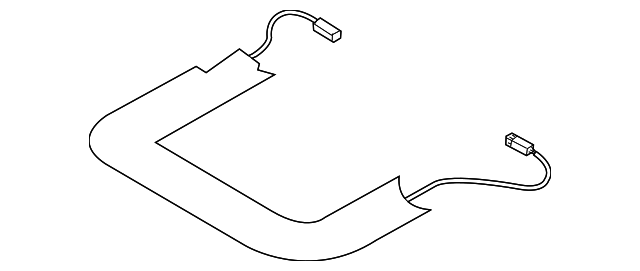 3D0-963-551-N Деталь SEAT CUSHION HTR, LEFT