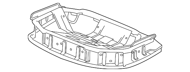 3D5-885-322-A Деталь CUSHION FRAME, RIGHT