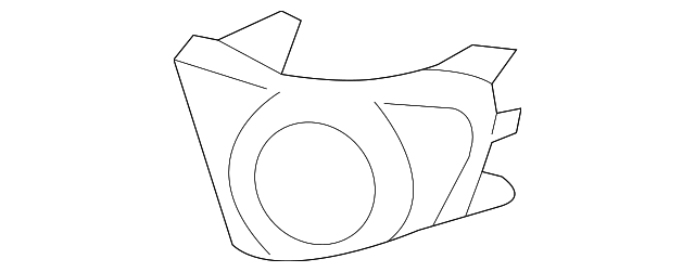 52438-52030 LOWER COVER, LEFT