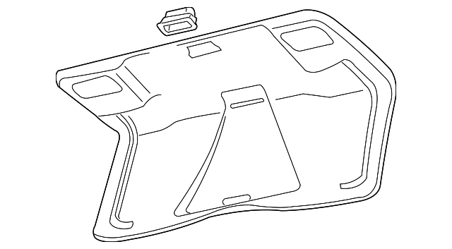 4D0-867-975-C-V40 Деталь TRUNK LID TRIM