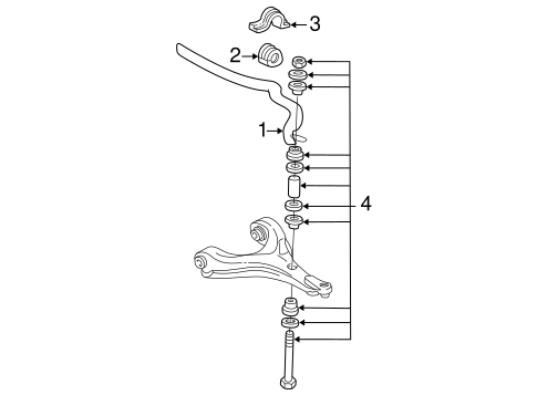 LeSabre STABILIZER BAR & COMPONENTS