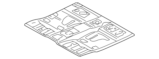 5L8Z7811135AA Деталь FLOOR PAN