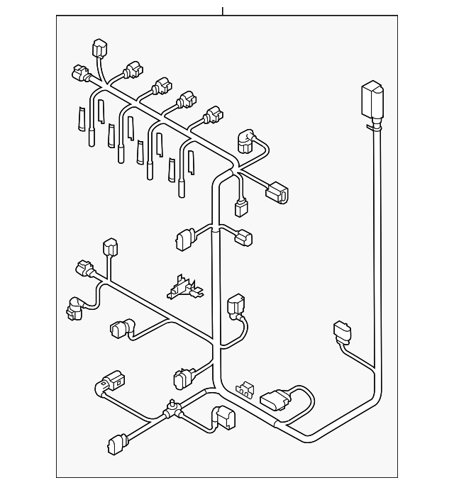 03L-972-619-AQ Деталь ENGINE HARNESS