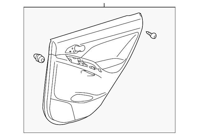 67630-02G90-B0 Деталь DOOR TRIM PANEL, RIGHT