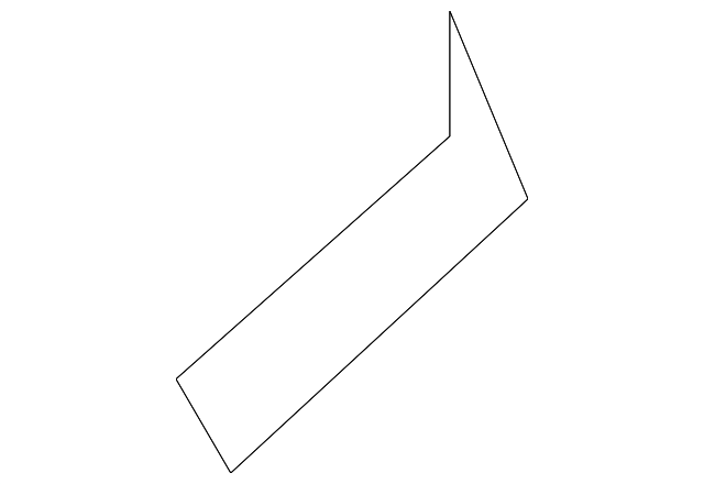 76884AL500 Деталь REINFORCEMENT INSULATOR, LEFT