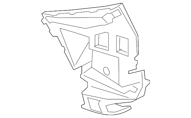 51-12-7-319-830 Деталь OUTER SUPPORT, RIGHT