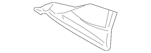 25751098 Деталь PLENUM PANEL, RIGHT