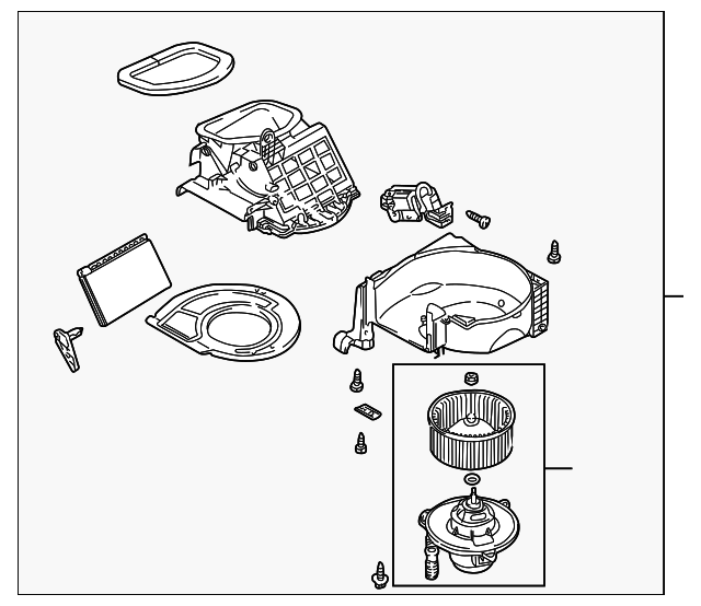 TA01-61-140E Деталь BLOWER ASSY