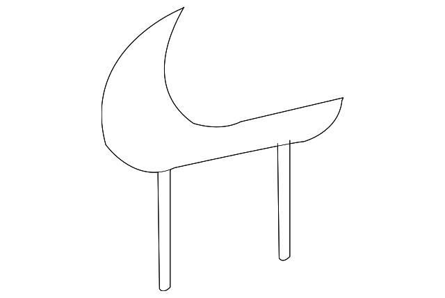 88979706 Деталь HEADREST PAD, LEFT