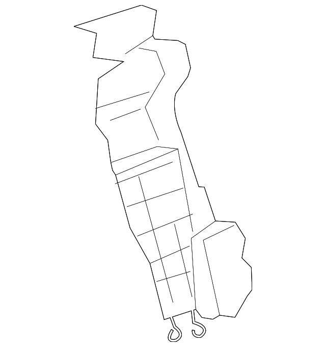 89042268 Деталь LUMBAR SUPPORT, RIGHT