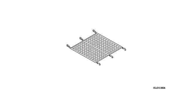 ACCESSORIES/IN-BED CARGO NET (TRUCK) for 2010 Honda RIDGELINE #1