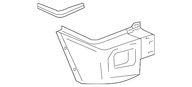 89026960 Деталь END CAP, LEFT