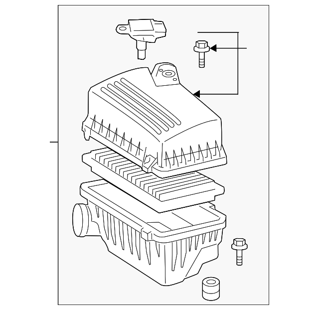 17700-0H103 AIR CLEANER ASSY