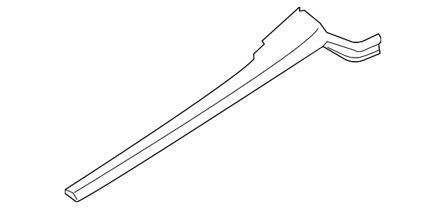 51-37-7-221-319 Деталь OUTER W'STRIP, LEFT