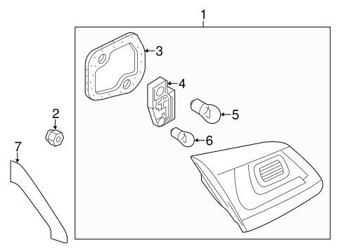 Touareg BULBS - CHASSIS