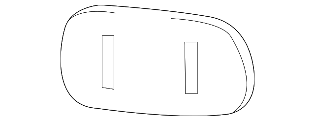 96365AR210 Деталь MIRROR GLASS, RIGHT