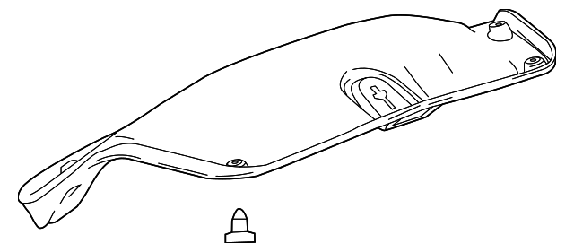 23204220 Деталь TRUNK LID TRIM