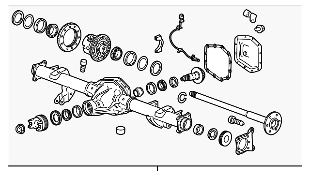 23276901 Деталь AXLE ASSY