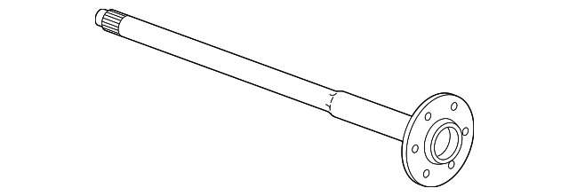 23490378 Деталь AXLE SHAFT, RIGHT