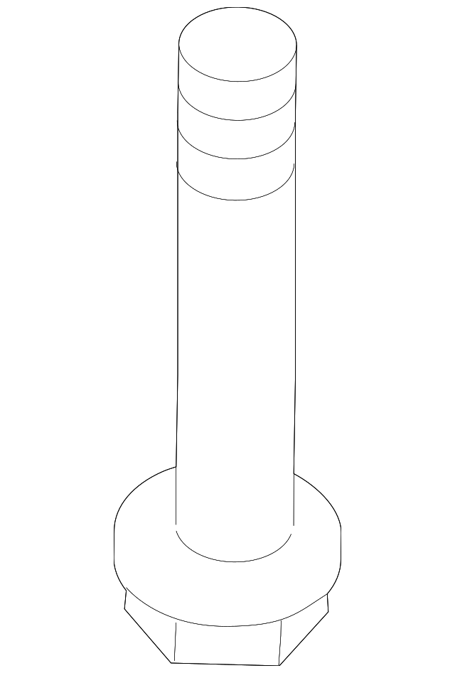 19316681 Деталь CONTROL ARM UPPER BOLT, LEFT