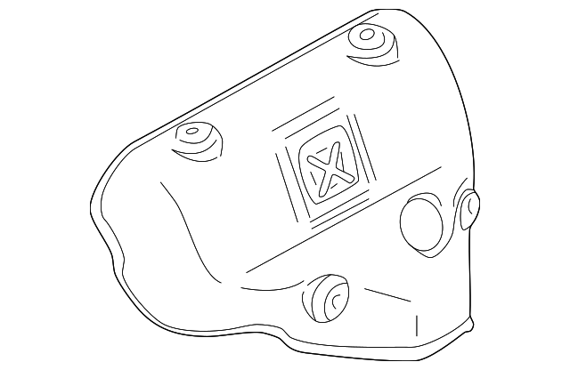 MN119250 Деталь HEAT SHIELD