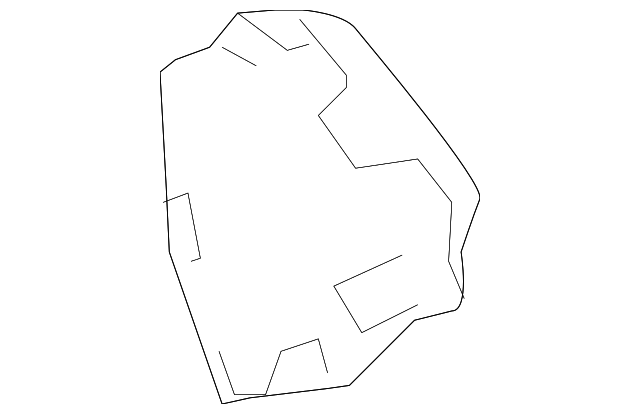 15947254 Деталь INNER FINISH PNL