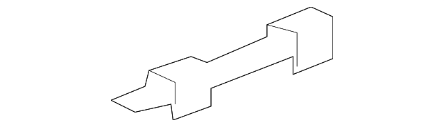 15076277 REAR SILL PLATE REAR BRACKET, RIGHT