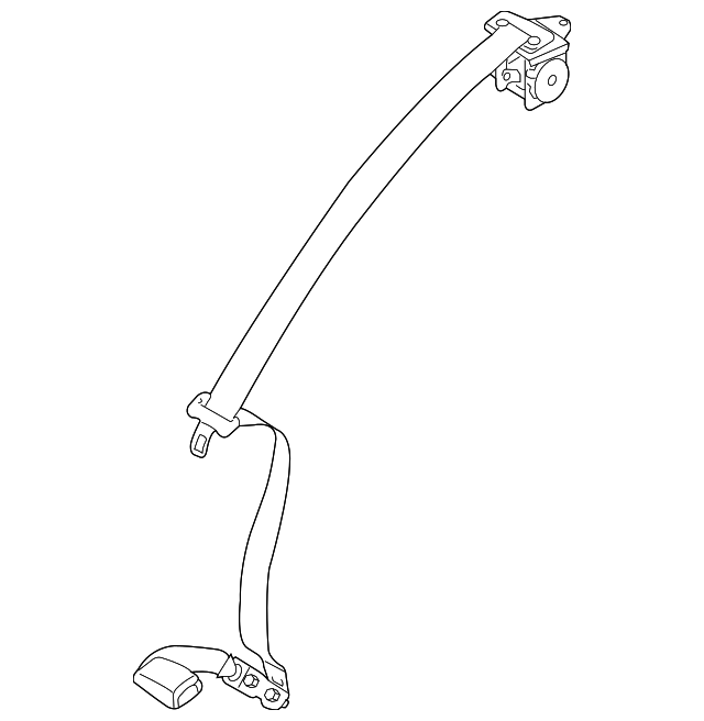 89810-1G622RU CENTER BELT ASSY