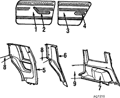 Aries INTERIOR TRIM