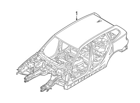 X1 BODY SHELL