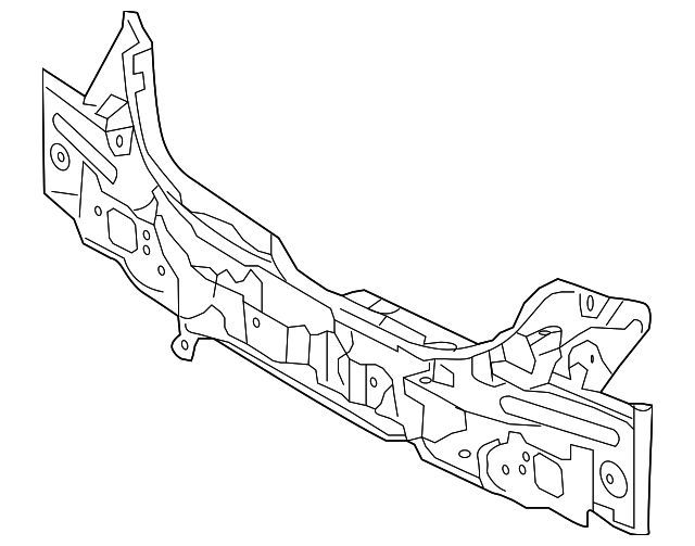 69100-2L210 Деталь REAR BODY PANEL
