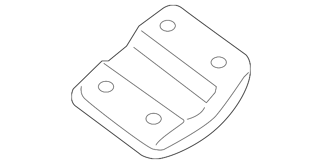55054-1PA0B Деталь LOWER SEAT, RIGHT