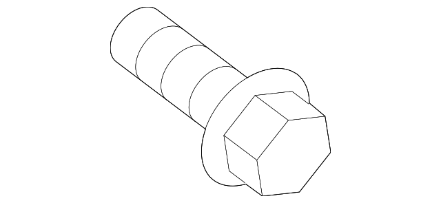 080B7-4701A Деталь SHOCK BOLT, LEFT