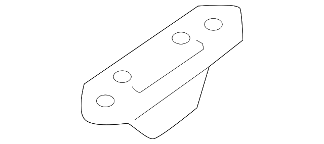 55240-1PA0C Деталь BUMPER, LEFT