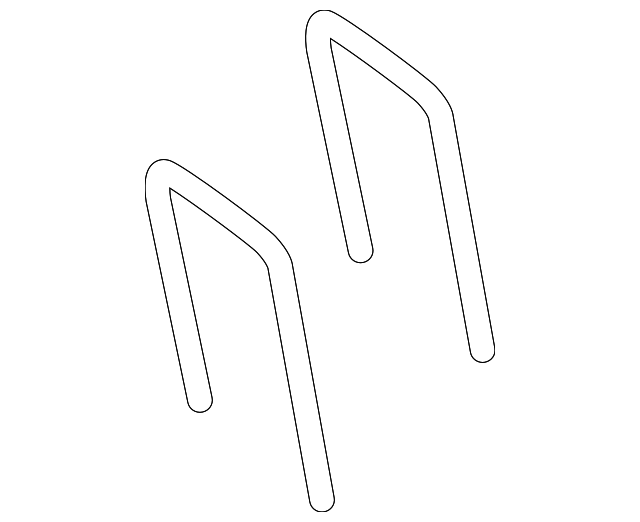 55247-1PA0B Деталь U-BOLT, RIGHT