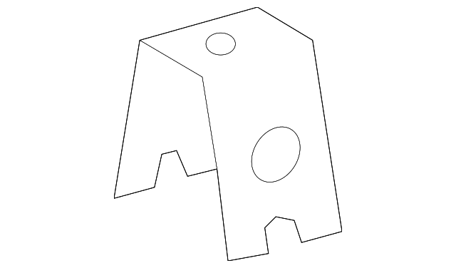 5118223AA Деталь FRONT C'MEMBER FRONT SUPPORT