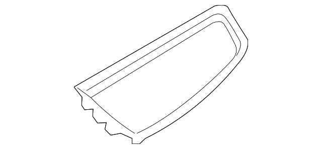 GHR1-68-454A Деталь TRIM COVER, LEFT