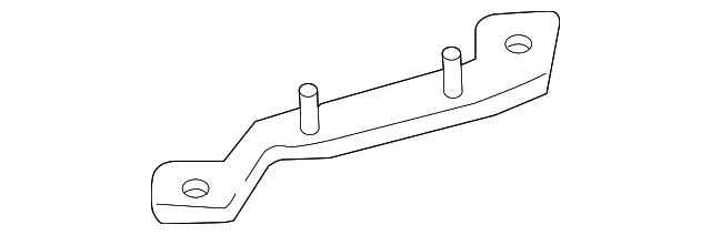 2045456140 Деталь SENSOR FRONT BRACKET, LEFT