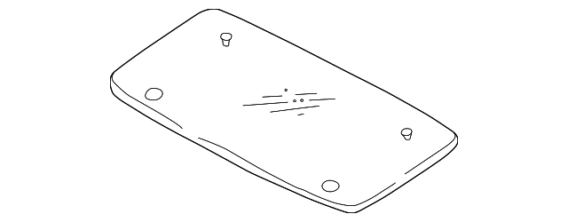 73610-9Z400 Деталь GLASS