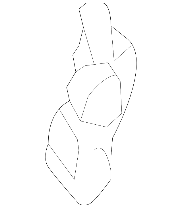 52575-52171 Деталь SIDE RETAINER, RIGHT